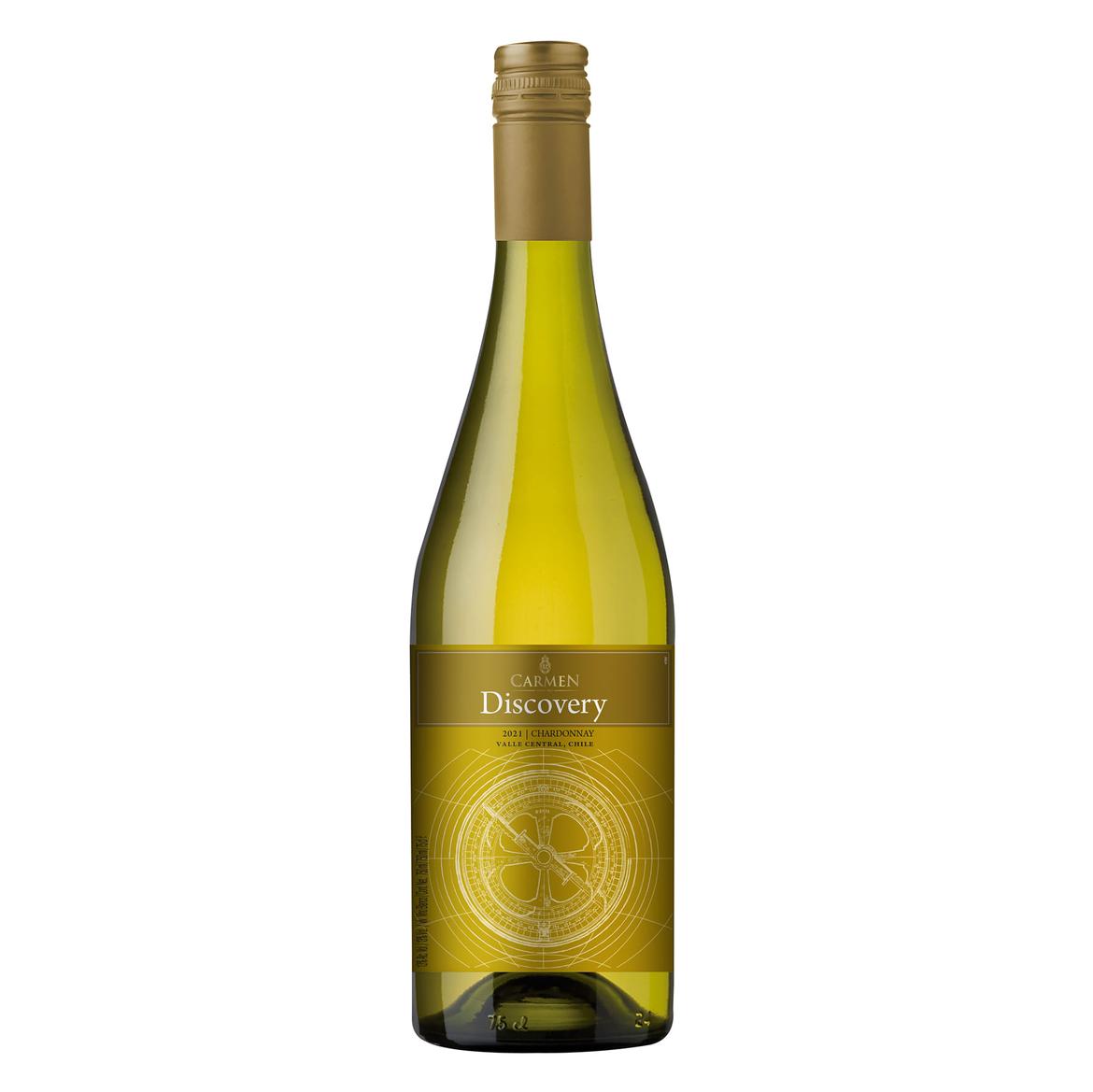 Oferta de Vinho Branco Chileno CARMEN Discovery Chardonnay 750ml por R$37,9 em Angeloni