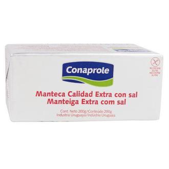 Oferta de Manteiga Uruguaia Conaprole Extra Com Sal Tablete 200g por R$11,55 em Angeloni