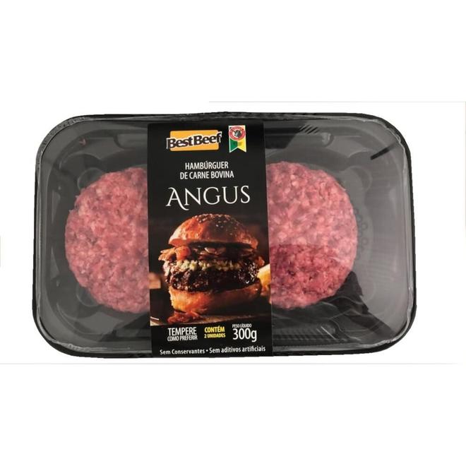 Oferta de Hambúrguer Bovino BEST BEEF Angus Resfriado 300g por R$17,5 em Angeloni