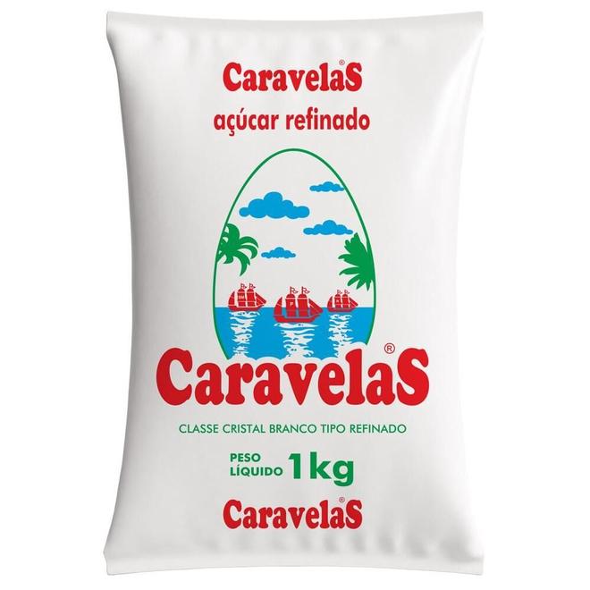 Oferta de Açúcar Refinado CARAVELAS 1kg por R$3,86 em Angeloni