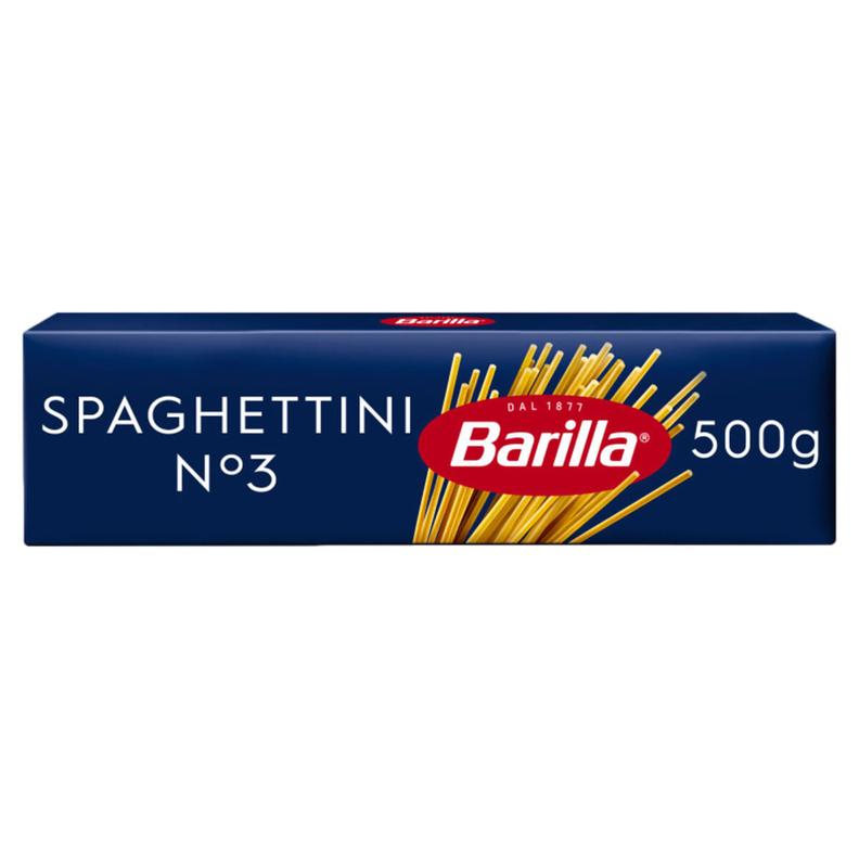 Oferta de Macarrão Spaghettini n3 Grano Duro BARILLA 500g por R$8,99 em Angeloni