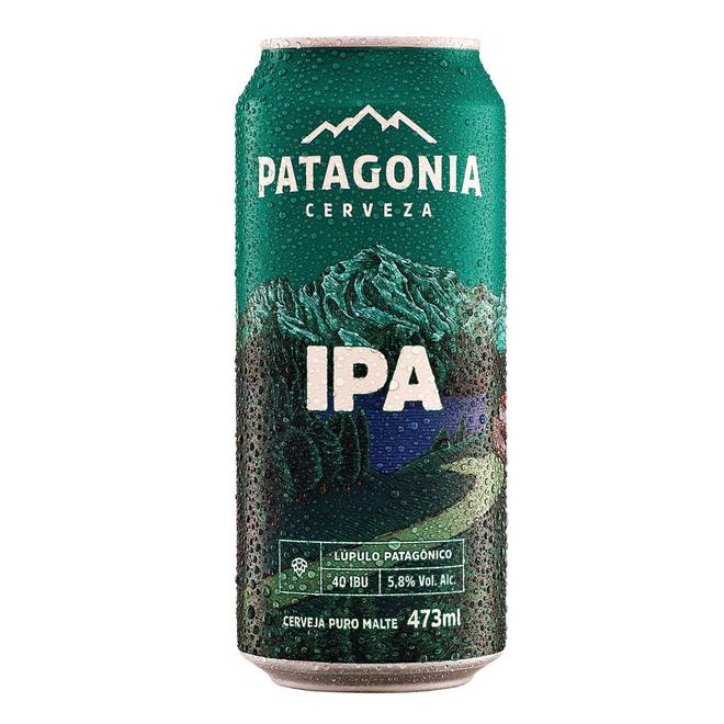 Oferta de Cerveja PATAGONIA Ipa Lata 473ml por R$6,99 em Angeloni