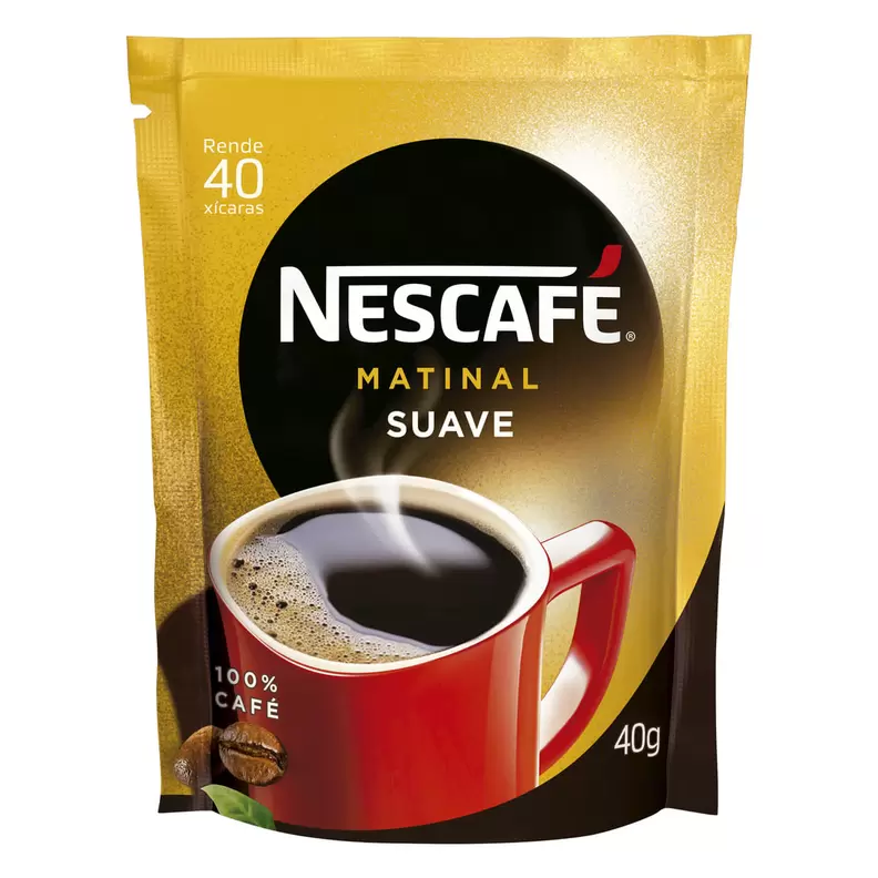 Oferta de Café Solúvel NESCAFÉ Matinal Suave Sachet 40g por R$4,75 em Angeloni