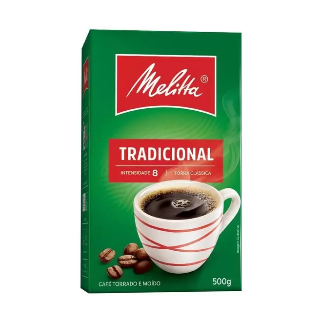 Oferta de Café MELITTA Tradicional 500g por R$19,99 em Angeloni