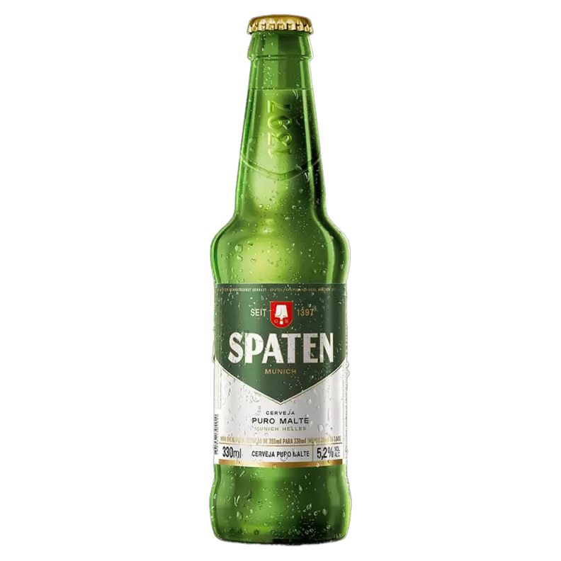 Oferta de Cerveja SPATEN Munich Puro Malte 330ml por R$4,89 em Angeloni