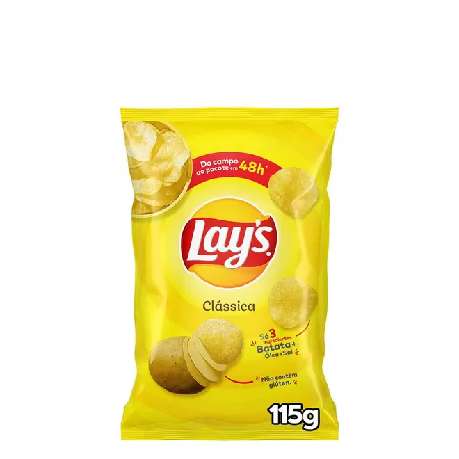 Oferta de Batata LAYS Clássica 115g por R$13,59 em Angeloni