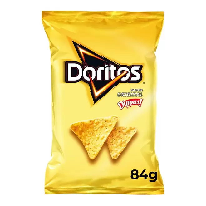 Oferta de Salgadinho Doritos ELMA CHIPS Original Dippas 84g por R$8,99 em Angeloni