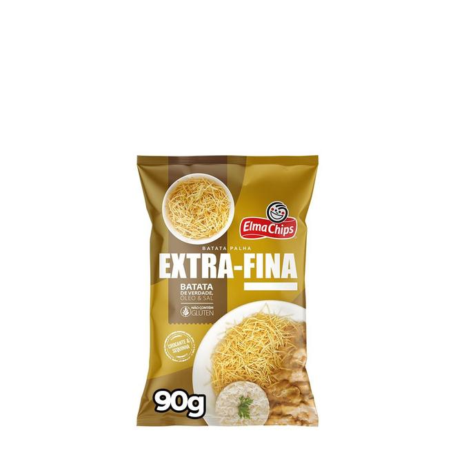 Oferta de Batata Palha ELMA CHIPS Extra Fina sem Glúten 90g por R$10,99 em Angeloni