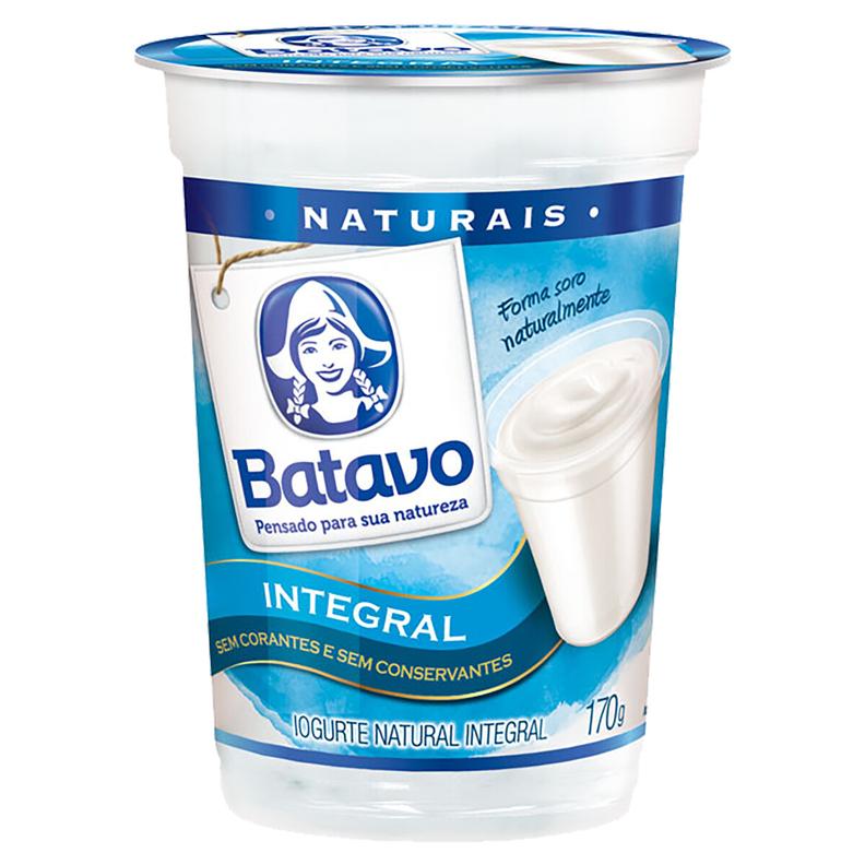 Oferta de Iogurte Integral Batavo Natural 170g por R$2,19 em Arena Atacado