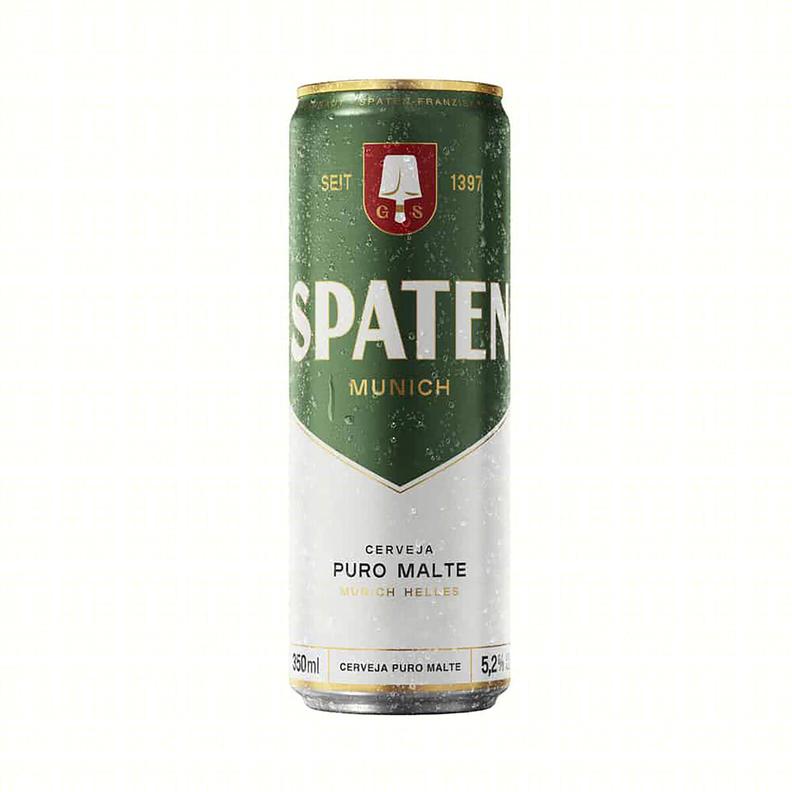 Oferta de Cerveja Nacional Spaten Munich Puro Malte Lata 350ml por R$3,99 em Arena Atacado