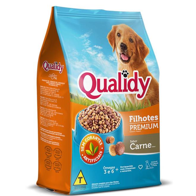 Oferta de Alimento Para Cães Filhotes Qualidy Premium 900g por R$17,9 em Arena Atacado