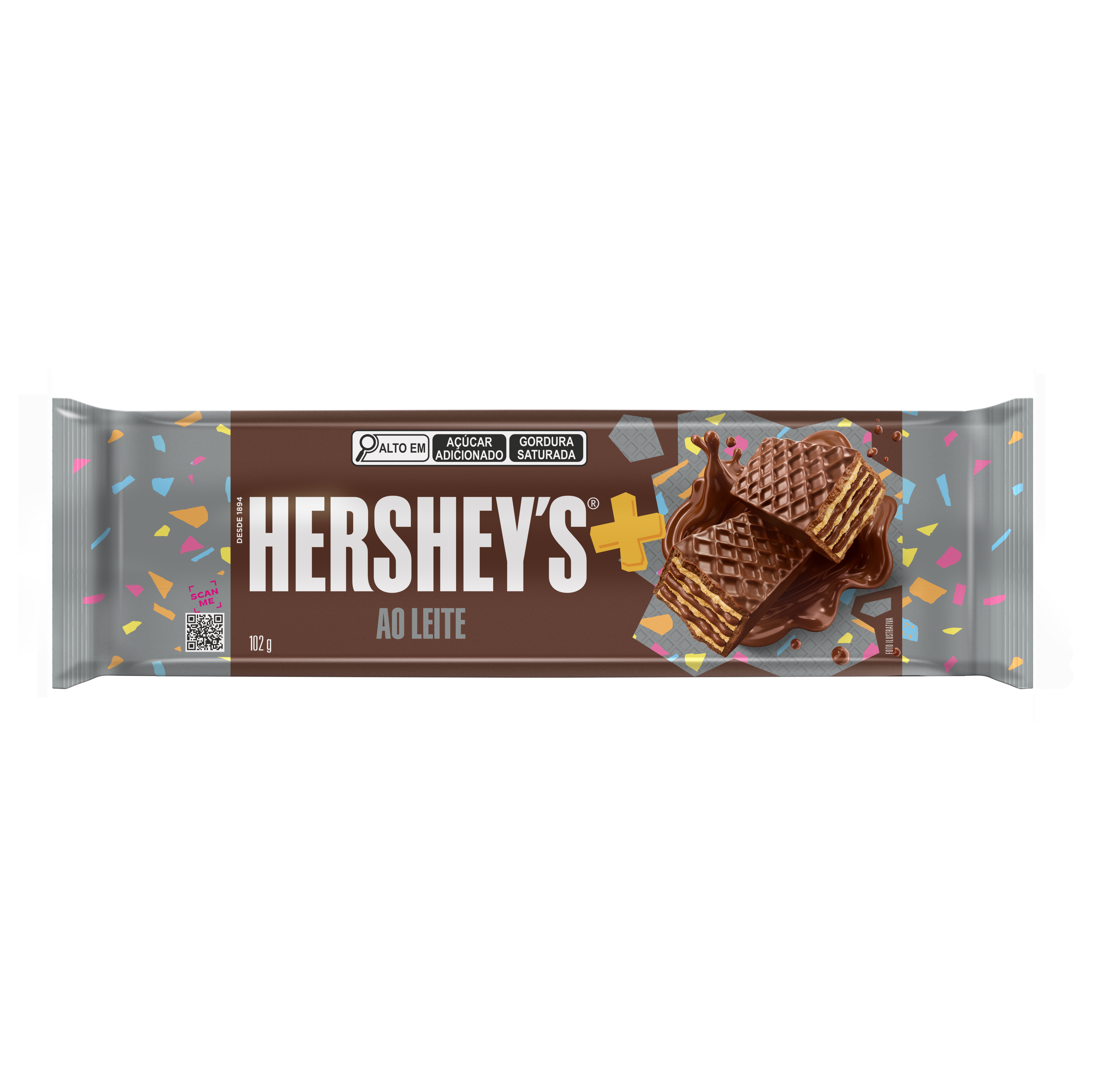 Oferta de Chocolate Hersheys Mais Ao Leite 102g por R$4,39 em Arena Atacado