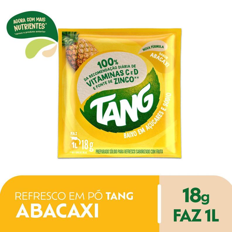 Oferta de Refresco Em Pó Tang Abacaxi - 18g por R$1,08 em Arena Atacado