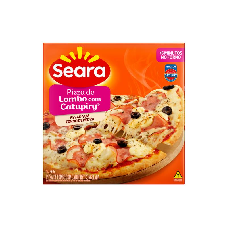 Oferta de Pizza Seara Lombo C/ Catupiry 460g por R$13,98 em Arena Atacado