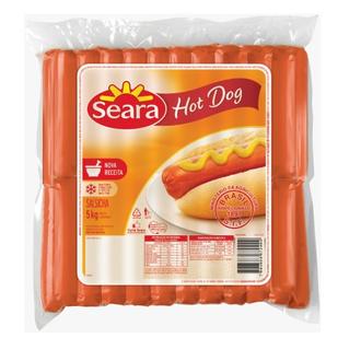 Oferta de Salsicha Hot Dog Seara Congelado Pacote 5kg por R$39,95 em Arena Atacado