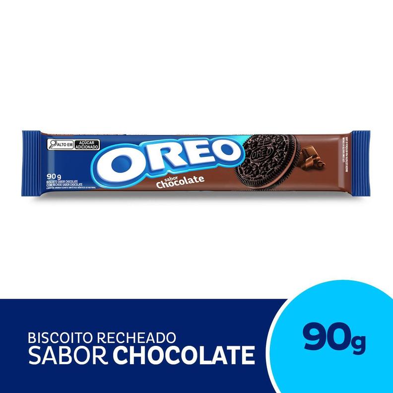 Oferta de Biscoito Recheado Oreo Chocolate - 90g por R$3,49 em Arena Atacado