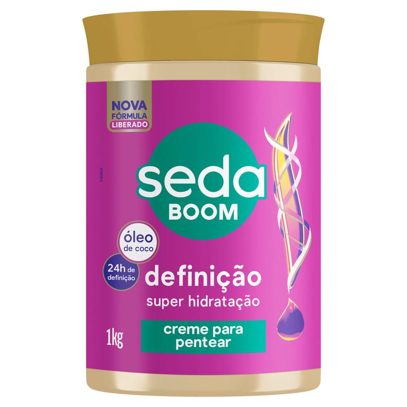 Oferta de Creme Para Pentear Seda Boom Definição 1kg por R$25,9 em Arena Atacado
