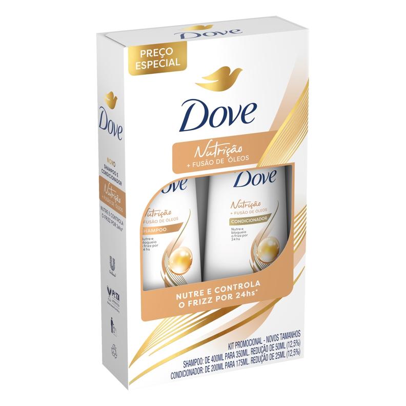 Oferta de Shampoo 350ml + Condicionador 175ml Dove Nutrição Preço Especial Unid. por R$25,9 em Arena Atacado
