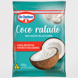 Oferta de Coco Ralado Dr. Oetker Sem Adição De Açúcar 100g por R$6,29 em Arena Atacado