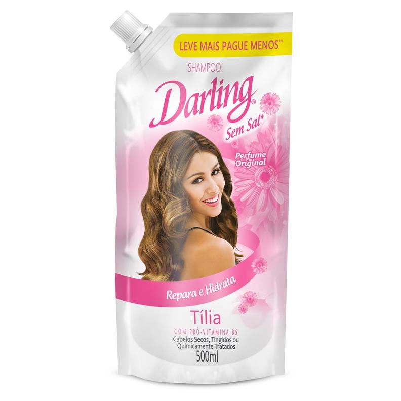 Oferta de Shampoo Darling Tilia 500ml Leve + Pague - Sachê por R$8,29 em Arena Atacado