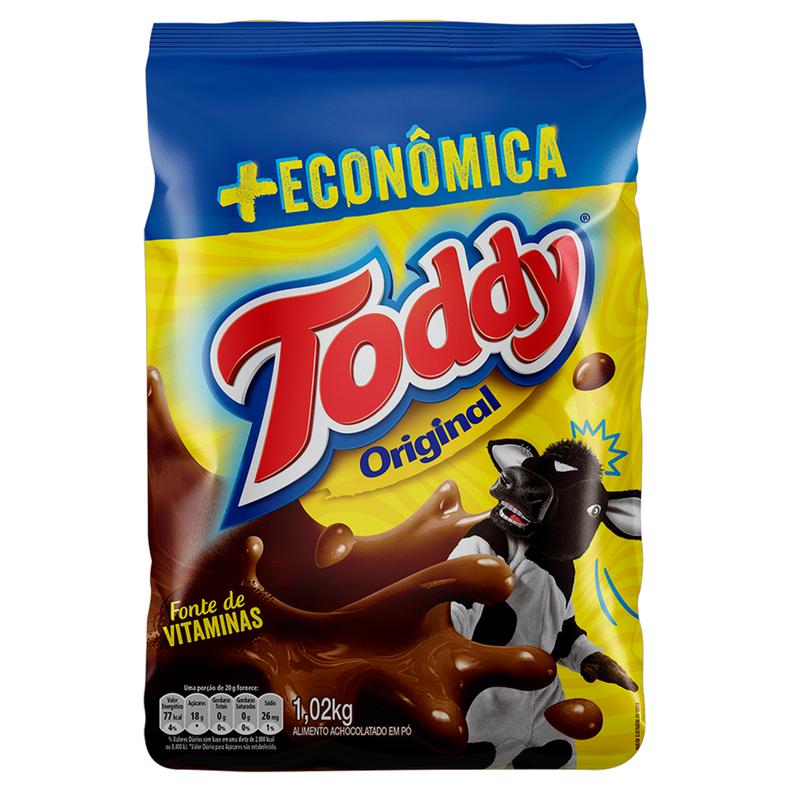 Oferta de Achocolatado Em Pó Toddy Original Sachê 1,02kg por R$16,99 em Arena Atacado