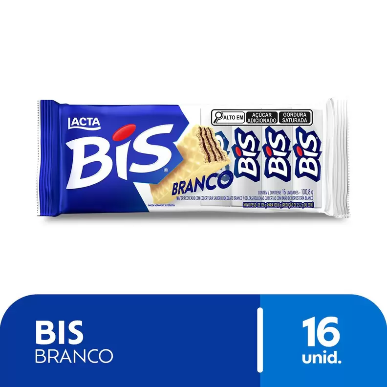 Oferta de Bis Branco 100,8g por R$6,59 em Arena Atacado