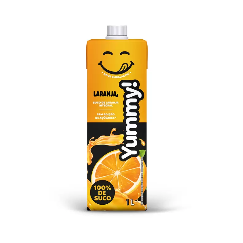 Oferta de Suco Yummy 100% Laranja 1l por R$7,79 em Arena Atacado