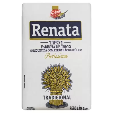 Oferta de Farinha De Trigo Renata 1kg por R$6,49 em Arena Atacado