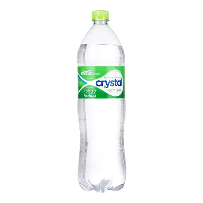 Oferta de Água Mineral Crystal C/ Gás Pet 1,5l por R$3,19 em Arena Atacado