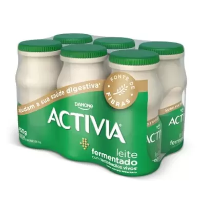 Oferta de Leite Fermentado Activia Baunilha C/ 6 Unid. 450g por R$8,99 em Arena Atacado