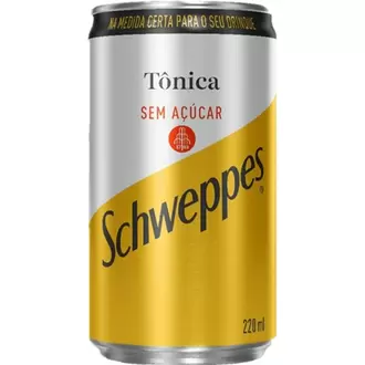 Oferta de Refrigerante Schweppes Tônica Sem Açúcar Lata - 220ml por R$2,39 em Arena Atacado