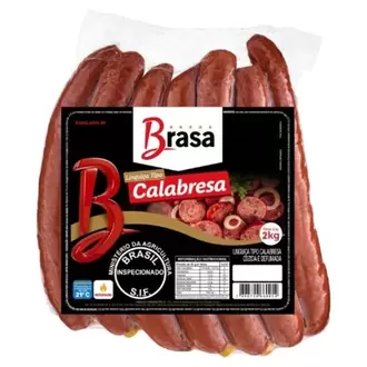 Oferta de Linguiça Calabresa Brasa 2kg por R$29,9 em Arena Atacado