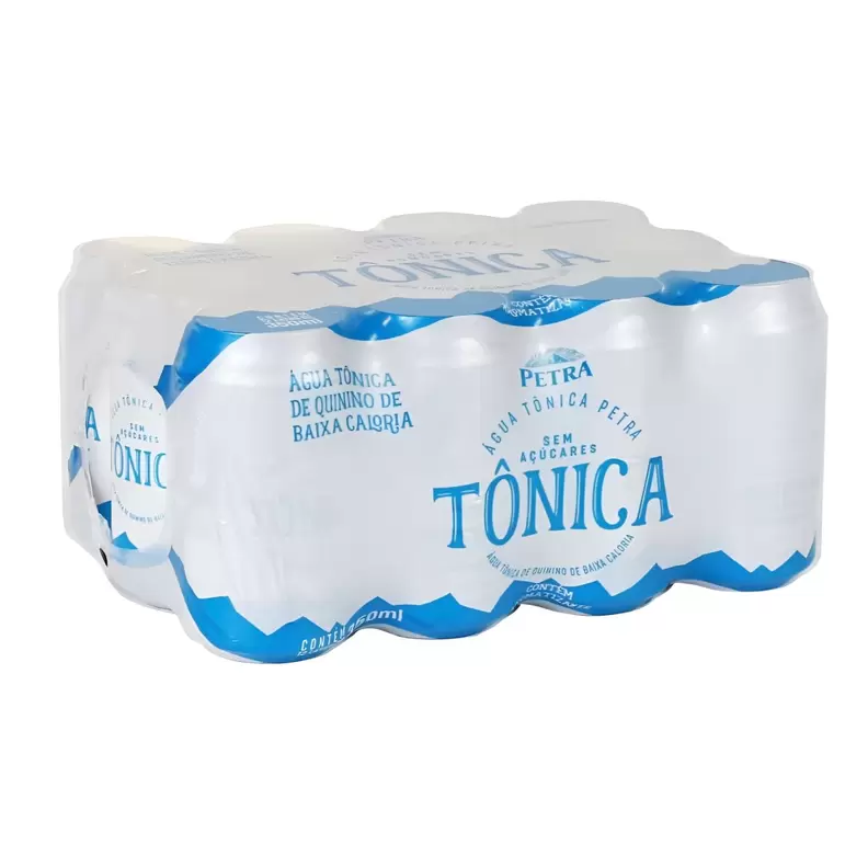 Oferta de Refrigerante Lata Petra Tonica Zero C/ 12 Unid. 350ml por R$23,88 em Arena Atacado