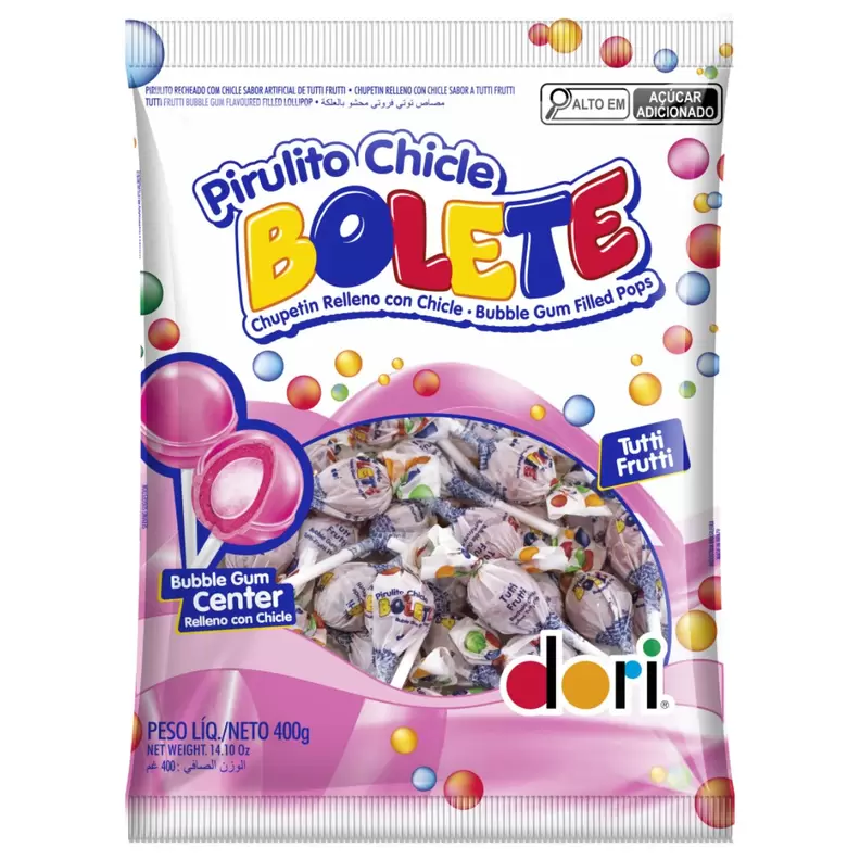 Oferta de Pirulito Dori Bolete Tutti Frutti 525g por R$11,99 em Arena Atacado