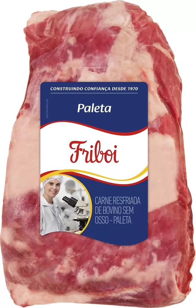 Oferta de Paleta Bovino Friboi Porcionado Kg por R$27,9 em Arena Atacado