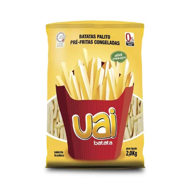 Oferta de Batata Congelada Bem Brasil Uai 2kg por R$23,9 em Arena Atacado