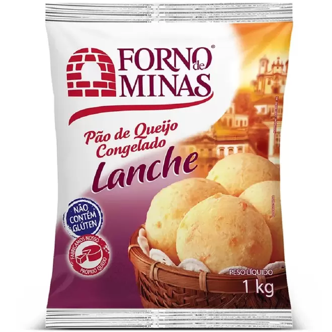 Oferta de Pão De Queijo Forno De Minas Lanche 1kg por R$28,9 em Arena Atacado