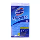 Oferta de Pano Multiuso Furatto Limppano Azul Com 5 Unidades por R$8,59 em Asun