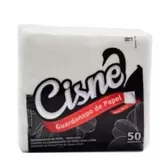 Oferta de Guardanapo Cisne 23x23 50 Unidades por R$2,99 em Asun