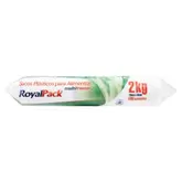 Oferta de Embalagem Multfree Royalpack 2kg Com 100 por R$8,99 em Asun