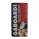 Oferta de Palito Dental Gaboardi C/160un por R$1,69 em Asun