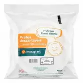 Oferta de Prato Plastico Minaplast Bolo 15cm Com 10 Unidades por R$3,29 em Asun