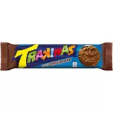 Oferta de Biscoito Trakinas Chocolate 126g por R$3,49 em Asun