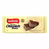 Oferta de Biscoito Waffer Isabela Chocolate Branco 100g por R$2,69 em Asun