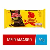 Oferta de Chocolate Em Barra Garoto Meio Amargo 80g por R$5,79 em Asun