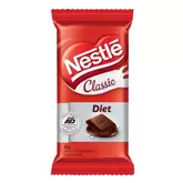 Oferta de Chocolate Nestlé Classic Diet 25g por R$4,79 em Asun