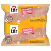 Oferta de Filé De Peito De Frango Lar Sassami Congelado (aprox. 1,5kg A Un) por R$25,49 em Asun