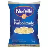 Oferta de Arroz Parabolizado Blue Ville 1kg por R$6,99 em Asun