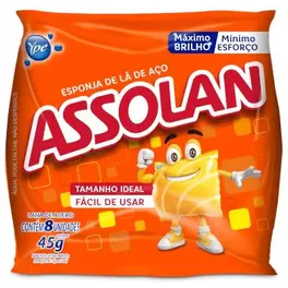 Oferta de Lã de Aço  pacote 45g - Assolan por R$1,49 em Atacadão