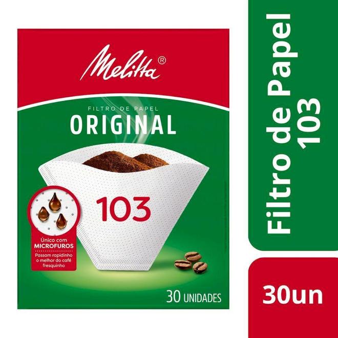 Oferta de Filtro para Café de Papel 103 Caixa 30 unidades - Melitta por R$3,79 em Atacadão